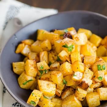 Roasted Rutabaga in Brown Butter