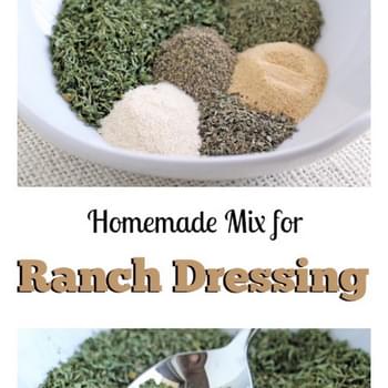 Homemade Ranch Dressing Seasoning Mix