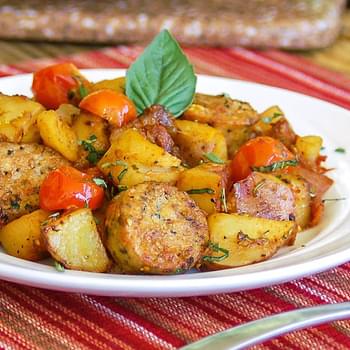 30-Minute Hearty Italian Sausage and Potatoes