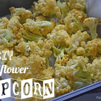 Cheezy Cauliflower “Popcorn”