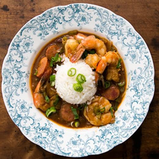 Shrimp Gumbo with Andouille Sausage