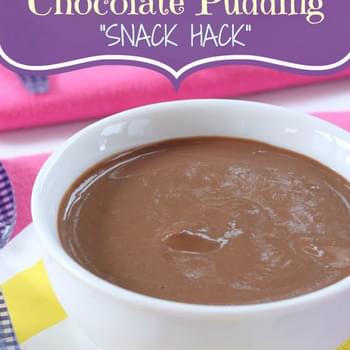 Chocolate Pudding Snack Hack