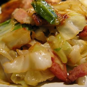 Bacon-Braised Cabbage