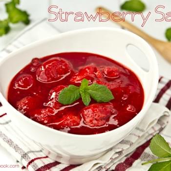 Strawberry Sauce | Strawberry Compote