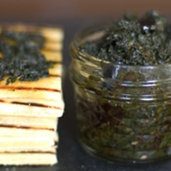 Herb Jam with Olives and Lemon