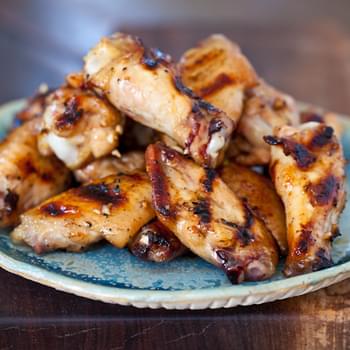 Grilled Honey Miso Wings