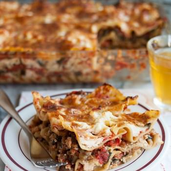 Cheesy All-Vegetable Lasagna