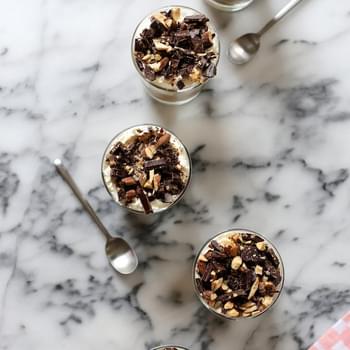 Espresso, Almond, and Ghirardelli Dark Chocolate Pudding Cups