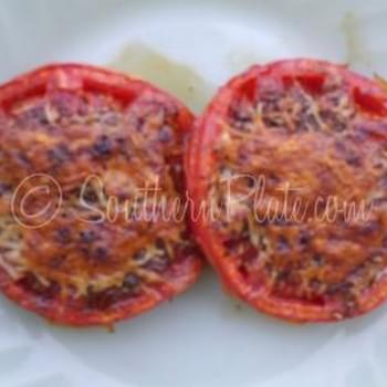 Broiled Tomatoes with Parmesan