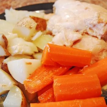 Sunday Chicken Dinner in the Slow Cooker