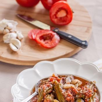 Okra & Sautéed Tomatoes