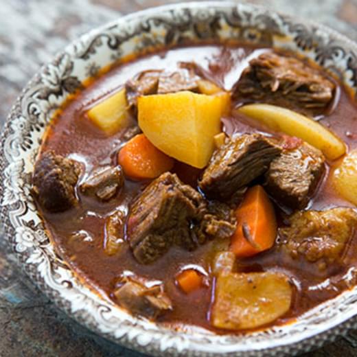 Short-Rib Beef Stew with Ale