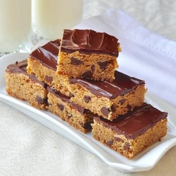 The Easiest Chocolate Chip Squares