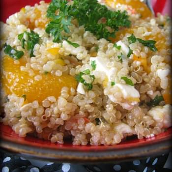 Sesame Mandarin Quinoa Salad