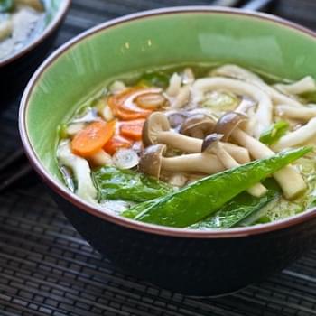 Udon Miso Noodle Soup