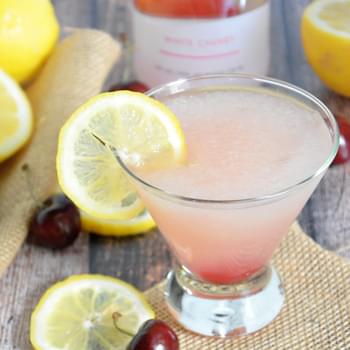 {Skinny} Cherry Vodka Lemonade Slushies