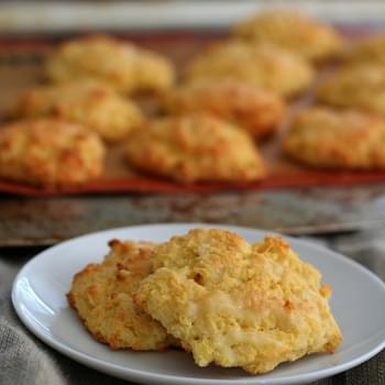 Cheddar Drop Biscuits - Low Carb and Gluten-Free