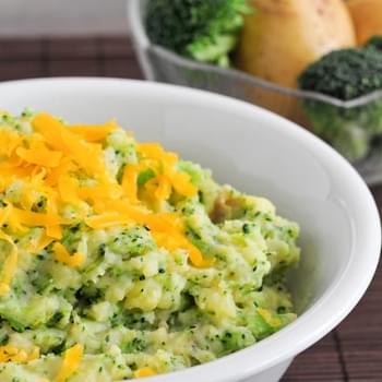 Cheesy Broccoli-Potato Mash