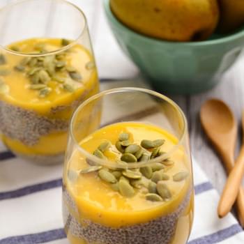 Simple and Sweet Mango Chia Pudding