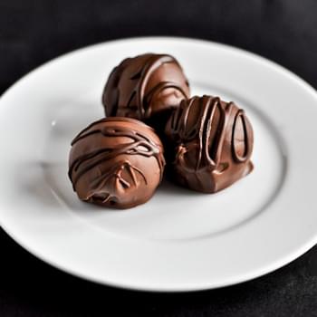 Gooey Chocolate Coconut Truffles