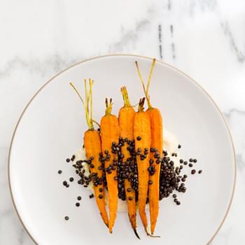 Roasted Carrots & Parsnip Puree