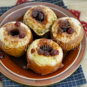 Old Fashioned Slow Cooker Baked Apples