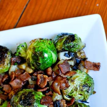 Potatoes, Bacon and Brussels Sprouts