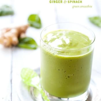 Ginger and Spinach Green Smoothie