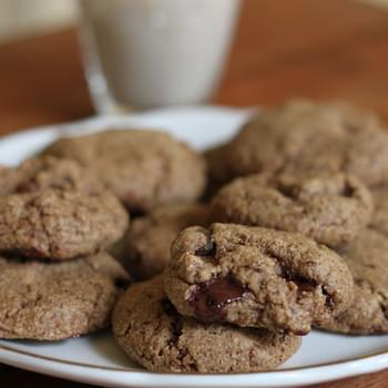 Chocolate Almond Butter Cookies