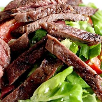 Canada Day Steak Salad