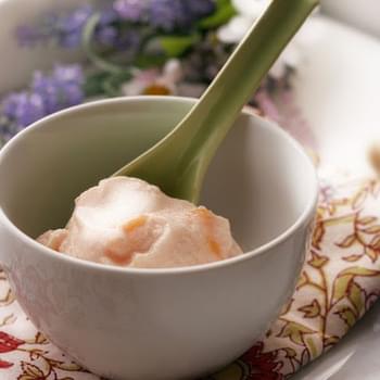 Vegan Nectarine Ice Cream Recipe with Coconut Milk