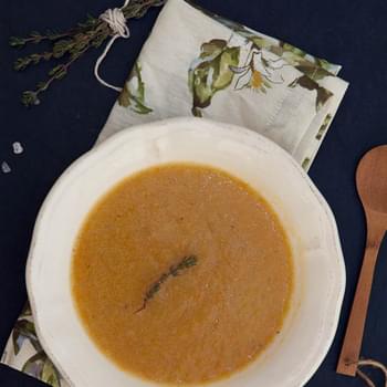 Potage aux Legumes (Rustic French Vegetable Soup)