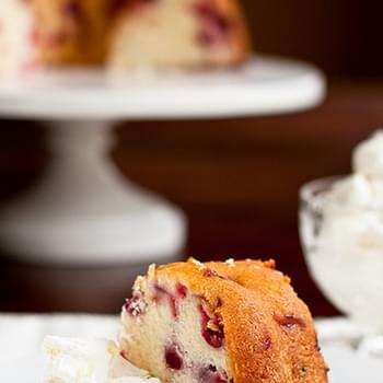 Cranberry-Cream Cheese Bundt Cake