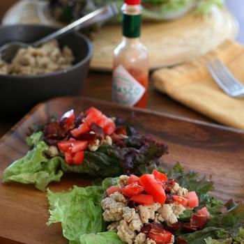Spicy Chicken Club Lettuce Wraps – Low Carb and Gluten-Free