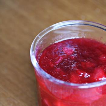 Cranberry-Pear-Lemon Jam