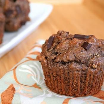 Double Chocolate Power Muffins (Low Carb and Gluten Free)