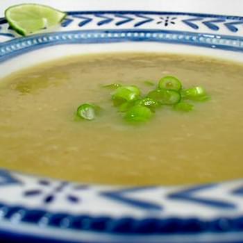 Creamy Mexican Chayote Soup