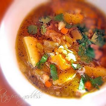 New Mexican Stew Recipe with Ground Turkey and Green Chiles