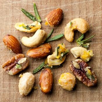 Buttered Rosemary Orange Nuts