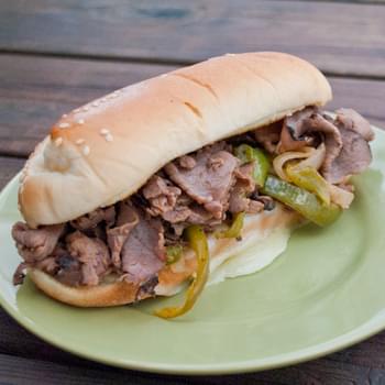 Quick and Easy Cheesesteak Subs