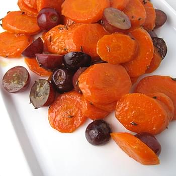 Carrots with Caraway and Grapes