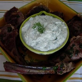 Feta and Herb Dipping Sauce