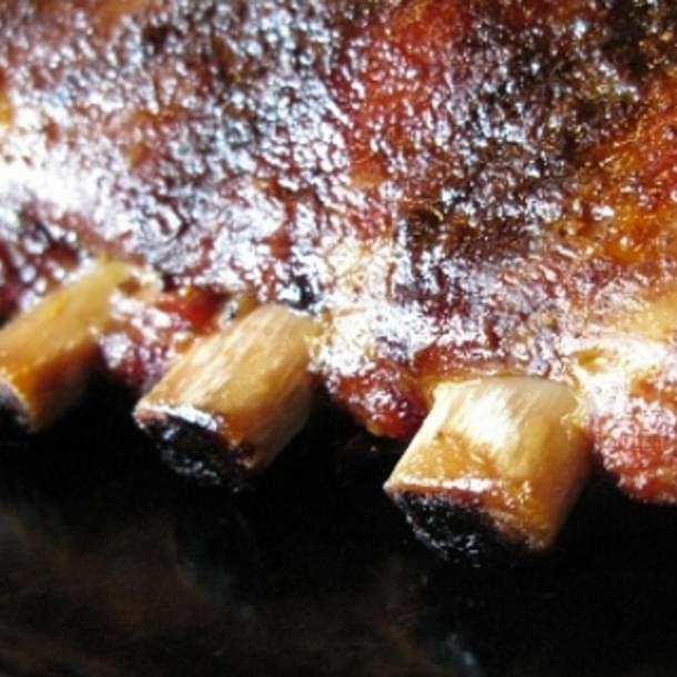 Honey Glazed Rack of Pork Ribs