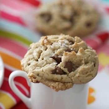 Brown Butter and Fleur de Sel Chocolate Chip Cookies