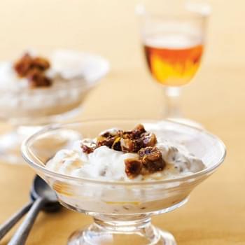 Wheat Berry Fools with Grand Marnier Figs