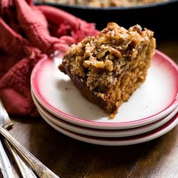 Dr Pepper oatmeal cake with coconut and pecan topping (adapted from The Dallas Morning News)
