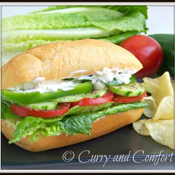 Salad Sub Sandwich