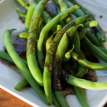 Green Beans with Balsamic Browned Butter