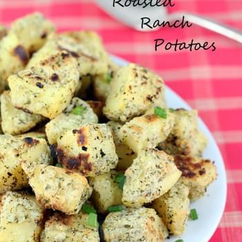 Oven Roasted Ranch Potatoes