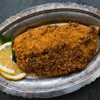 Baked Tilapia with Sun-dried Tomato Parmesan Crust